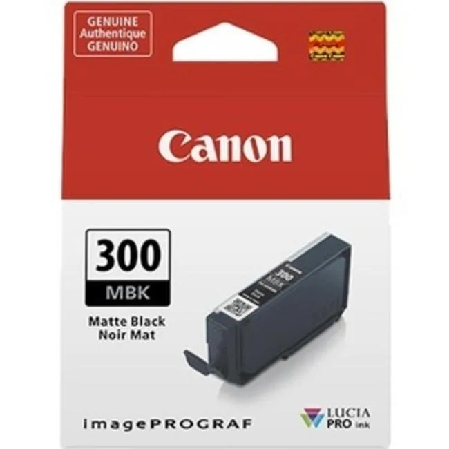 Canon Canon LUCIA PRO PFI-300 Matte Black Ink Cartridge 14.4 ml 4192C002 — product photo