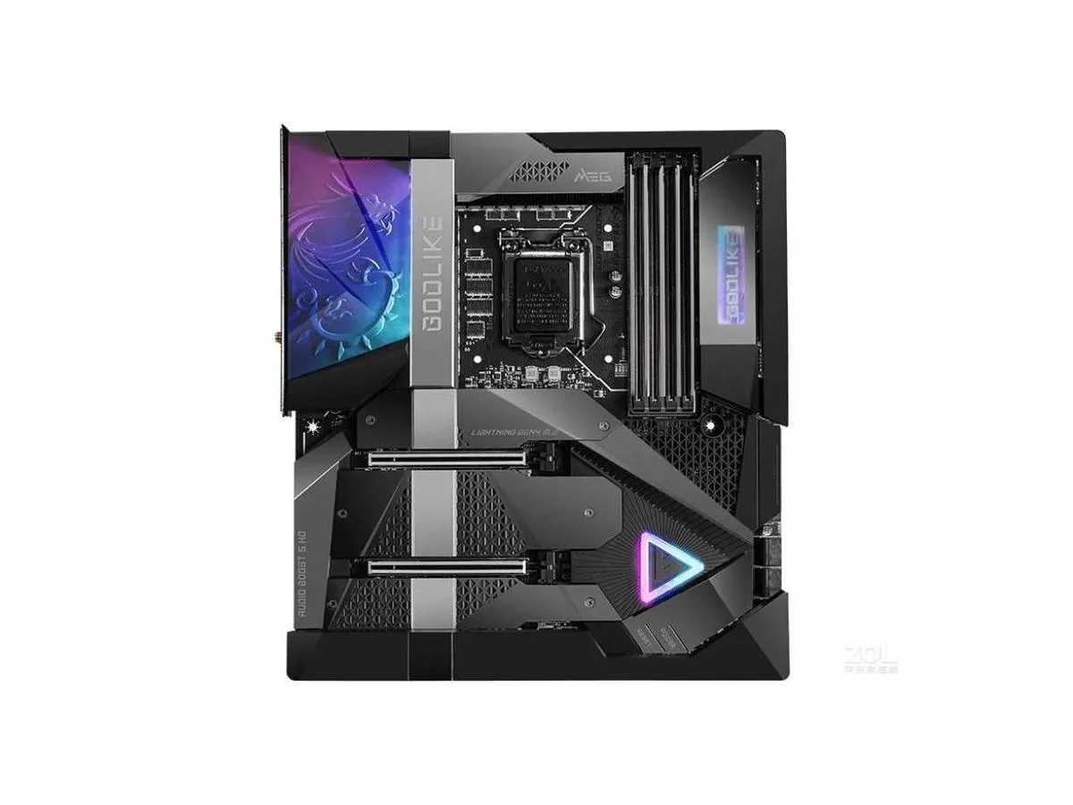 MSI MSI MEG Z590 GODLIKE Intel motherboard 128GB DDR4 LGA 1200 — product photo