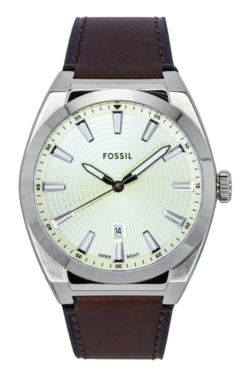 Fossil Fossil Everett FS6071 Quartz Watch Cream Dial 42.00 mm 50m — product photo