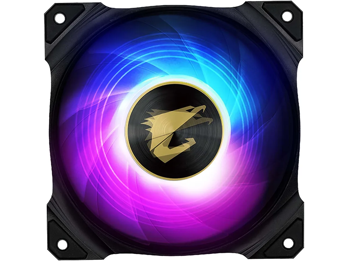 GIGABYTE GIGABYTE GP-AR120RFAN 120mm ARGB case fan — product photo
