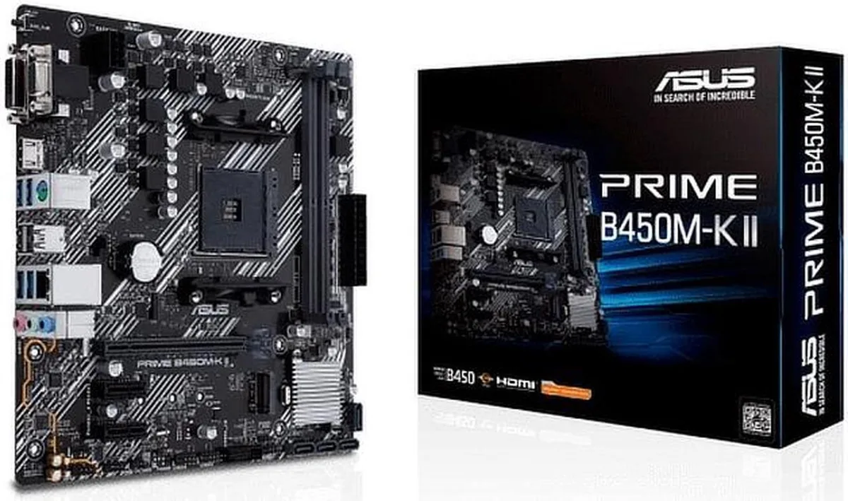 ASUS ASUS PRIME B450M-K II AMD motherboard — product photo