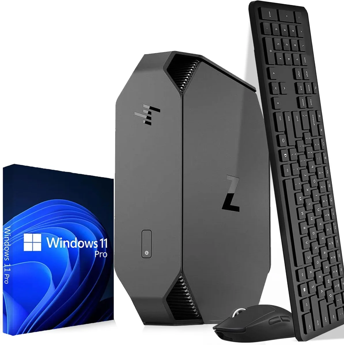 HP HP Z2 Mini desktop PC i7-6700T 16GB 512GB NVMe Windows 11 Pro — product photo
