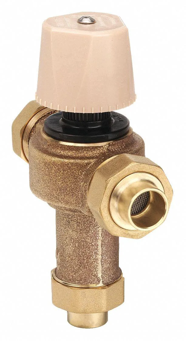 Watts Watts 1/2 LF MMV-US Mixing Valve Brass .5-23 gpm 150 psi — product photo