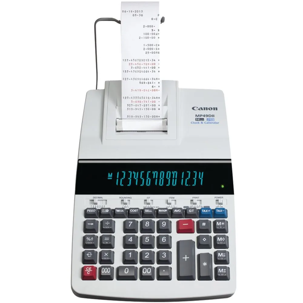 Canon Canon MP49DII 14-Digit Desktop Printing Calculator — product photo
