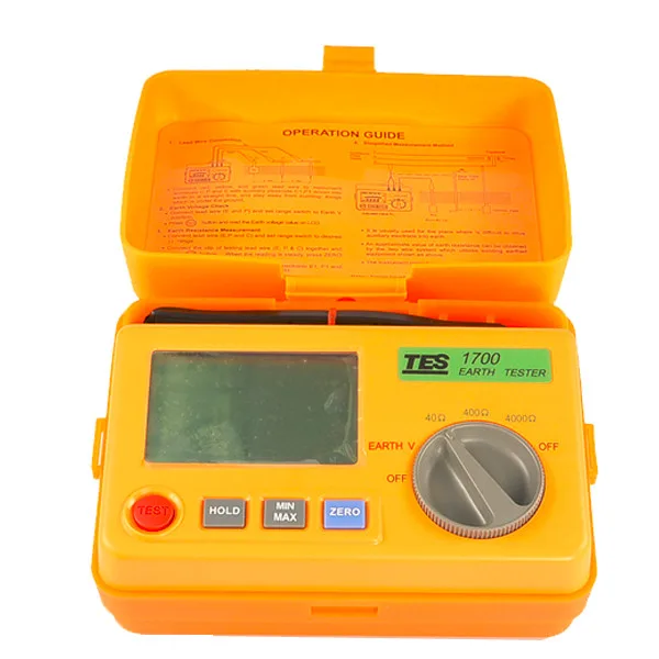 TES Electrical Electronic Corp. TES Electrical Electronic Corp. 1700 Ground Resistance Tester electrician tool — product photo