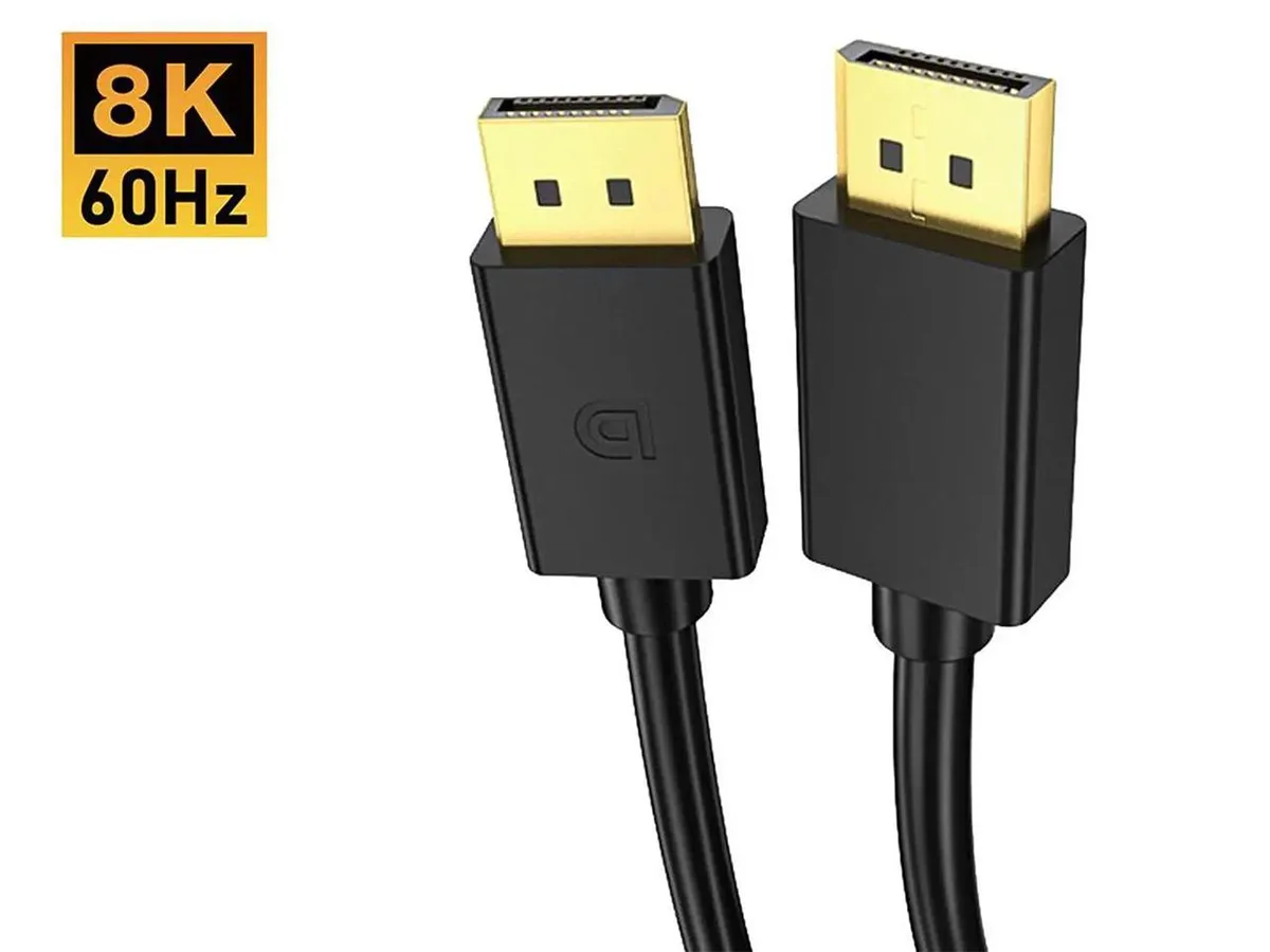 iXever iXever DisplayPort 1.2 Cable 10 ft 4K@60Hz 2K@165Hz — product photo