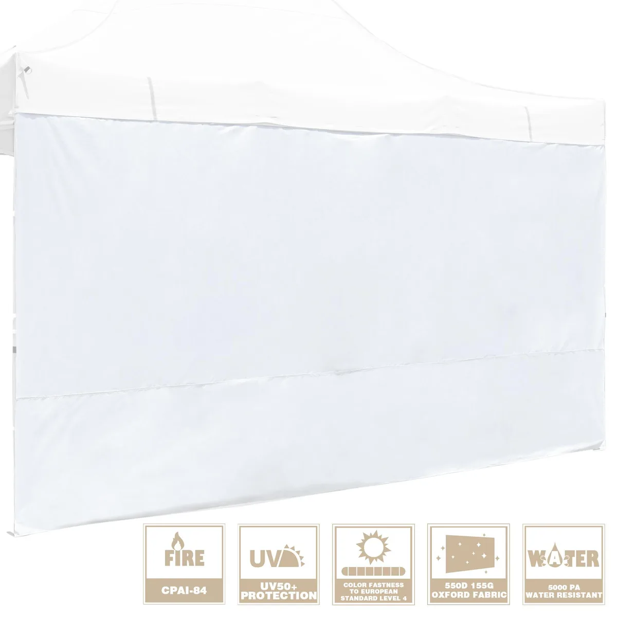 Yescom USA, Inc. Yescom USA, Inc. InstaHibit 15x7 ft Side Wall for 10x15 ft Canopy UV50+ — product photo
