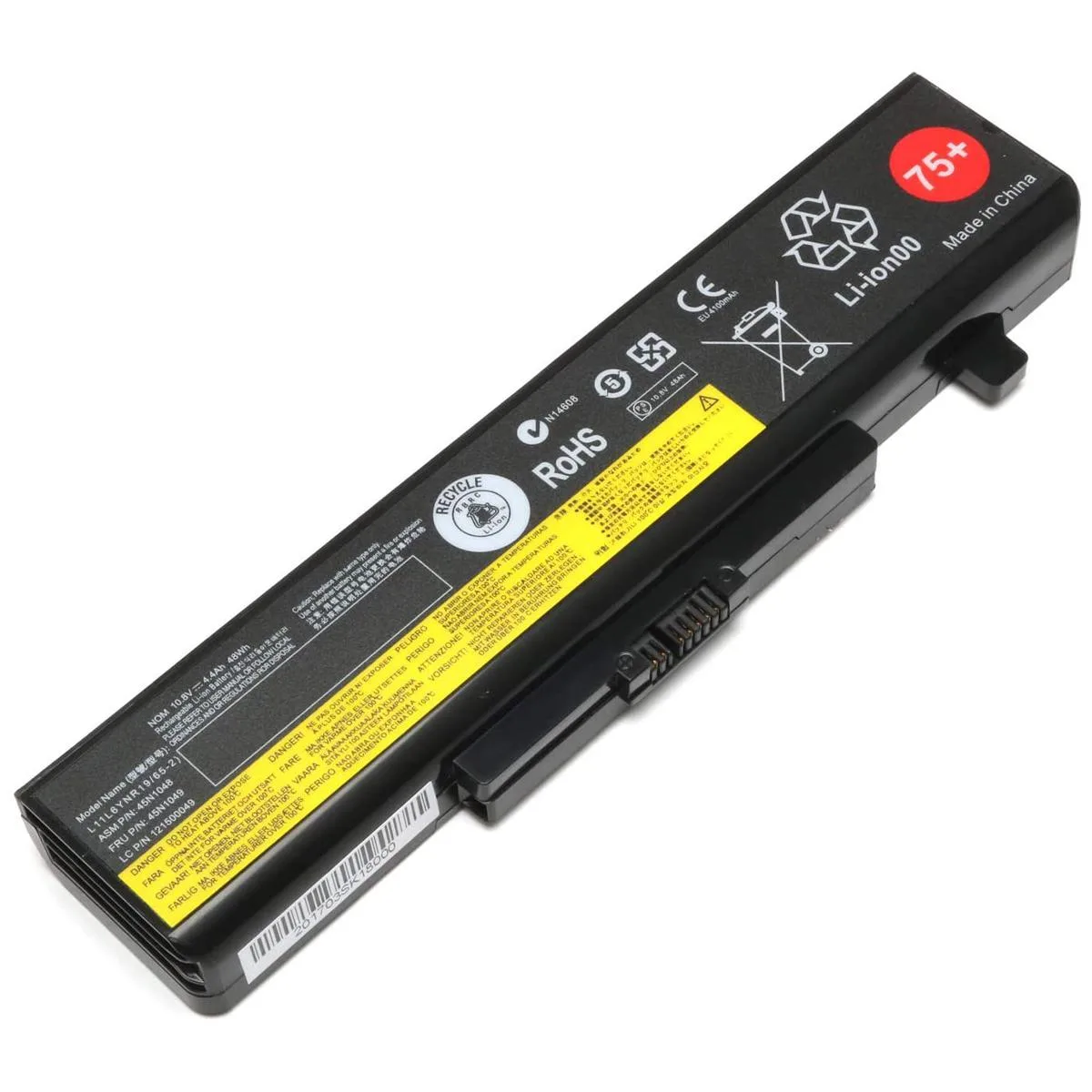 Damaite Damaite 48Wh 6-Cell 10.8V Laptop Battery for IdeaPad Y480 G480 G580 Z580 — product photo