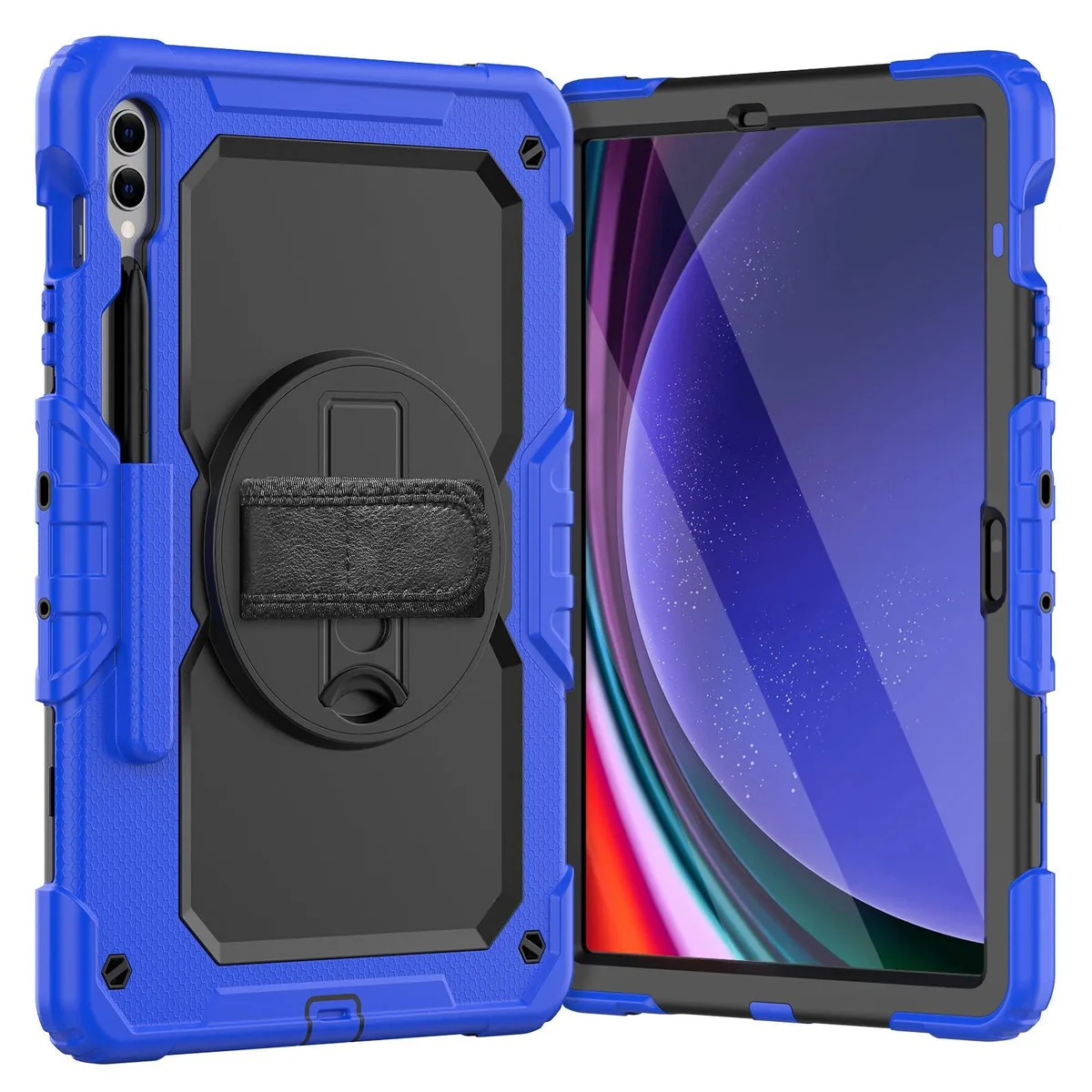 Timoom Timoom Heavy Duty Case for Galaxy Tab S10+ S9 FE+ S9+ 12.4 inch Blue — product photo