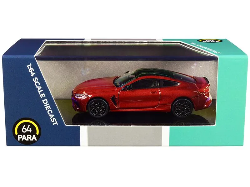 Paragon Paragon BMW M8 Coupe Motegi Red Metallic Black Top 1/64 Diecast PA-55211 — product photo