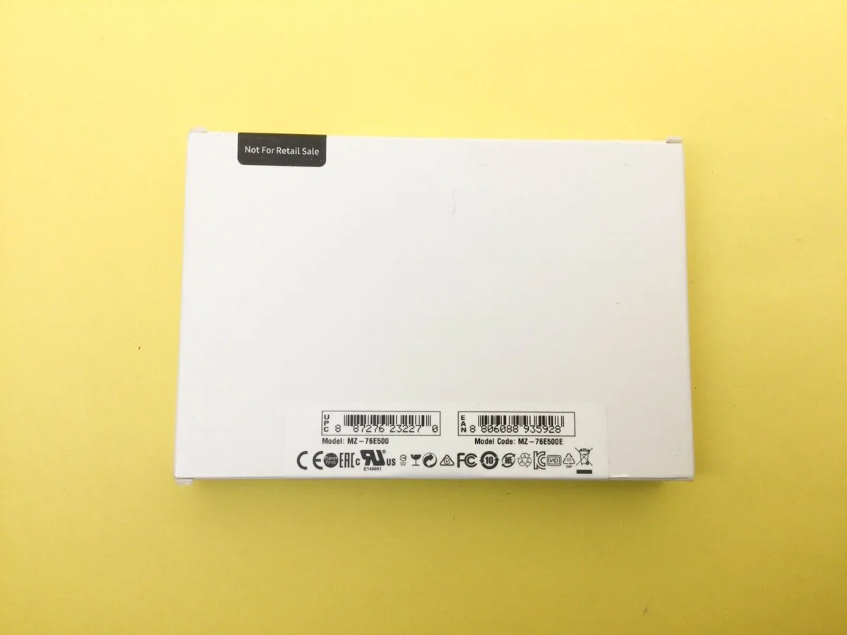 SAMSUNG SAMSUNG MZ-76E500E 500GB 2.5in SATA SSD accessory — product photo