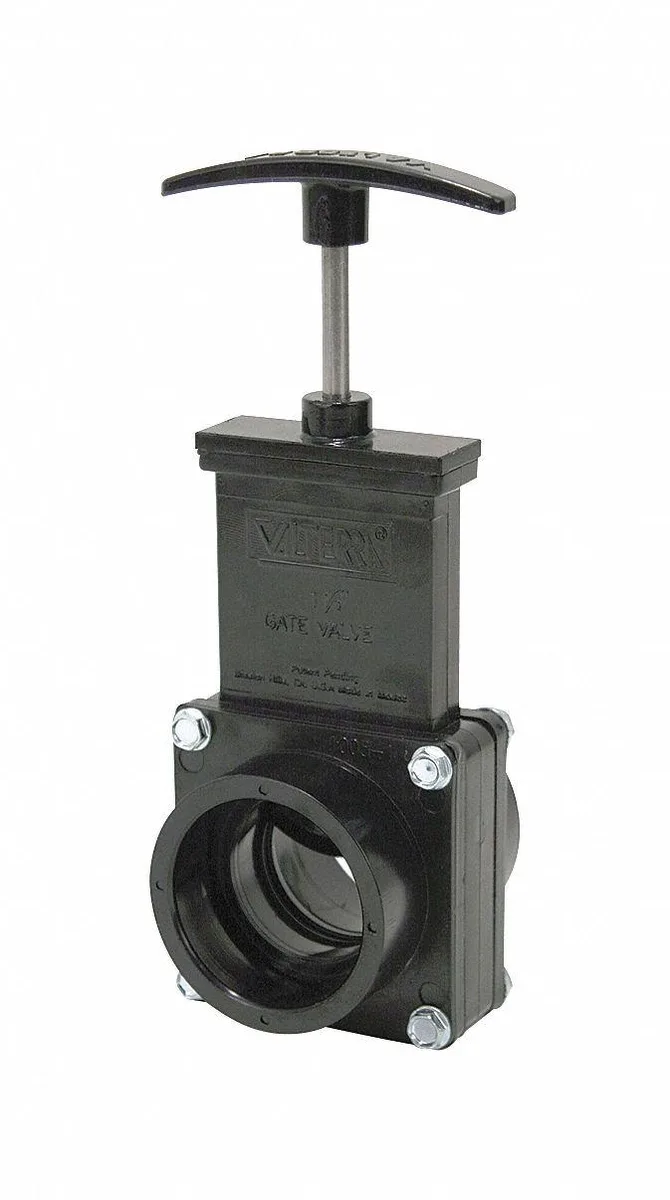 Valterra Valterra 7101GR Gate Valve 1-1/2 in Slip ABS Class 125 — product photo