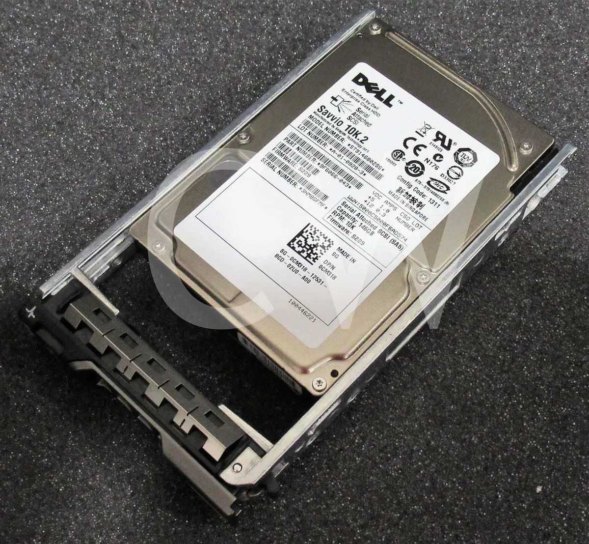 DELL DELL 146GB 10K SAS 3G 2.5" internal hard drive — product photo
