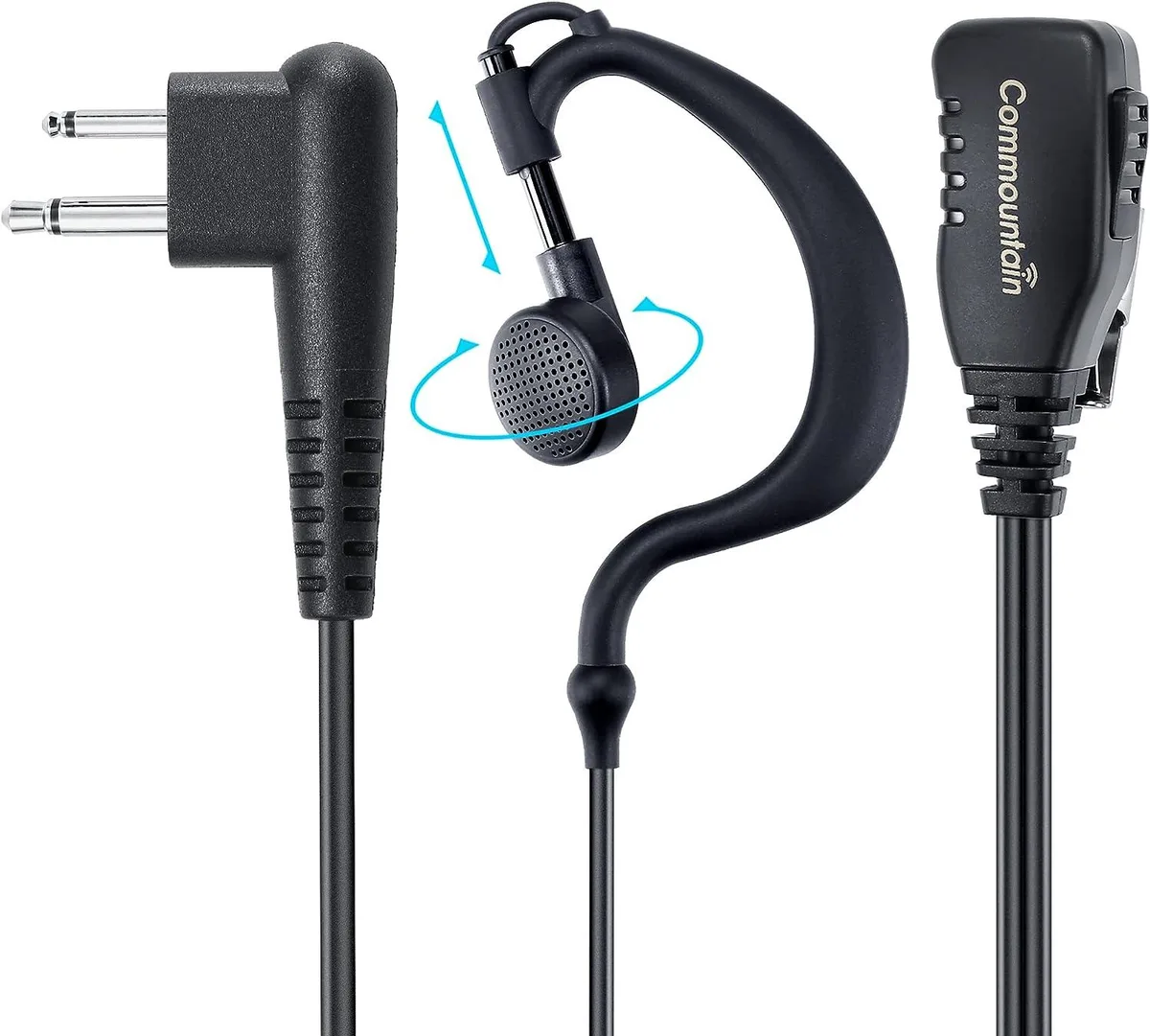 usbroway usbroway G-Shape Earhook Earpiece for Motorola Radios — product photo