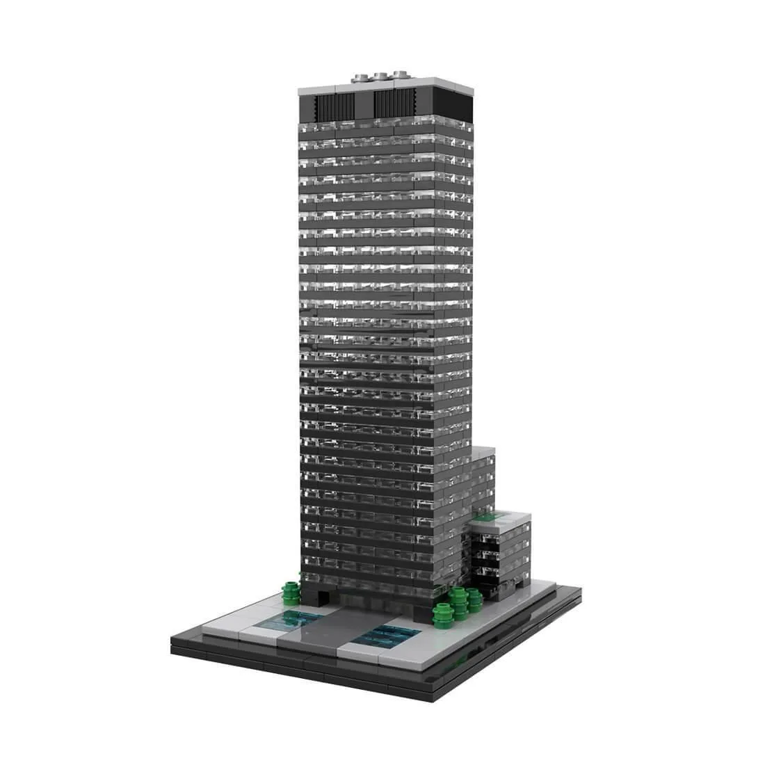 ZITIANYOUBUILD ZITIANYOUBUILD MOC-219954 1/800 Scale New York Architecture 919PCS — product photo