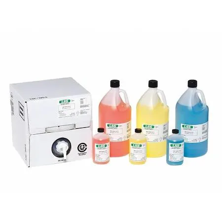 Box of twenty 20 mL plastic vials labelled pH 7.00 buffer solution
