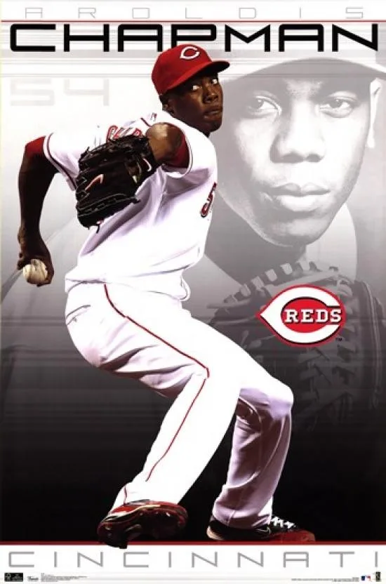 Poster print Reds A Chapman 24 by 36 inches