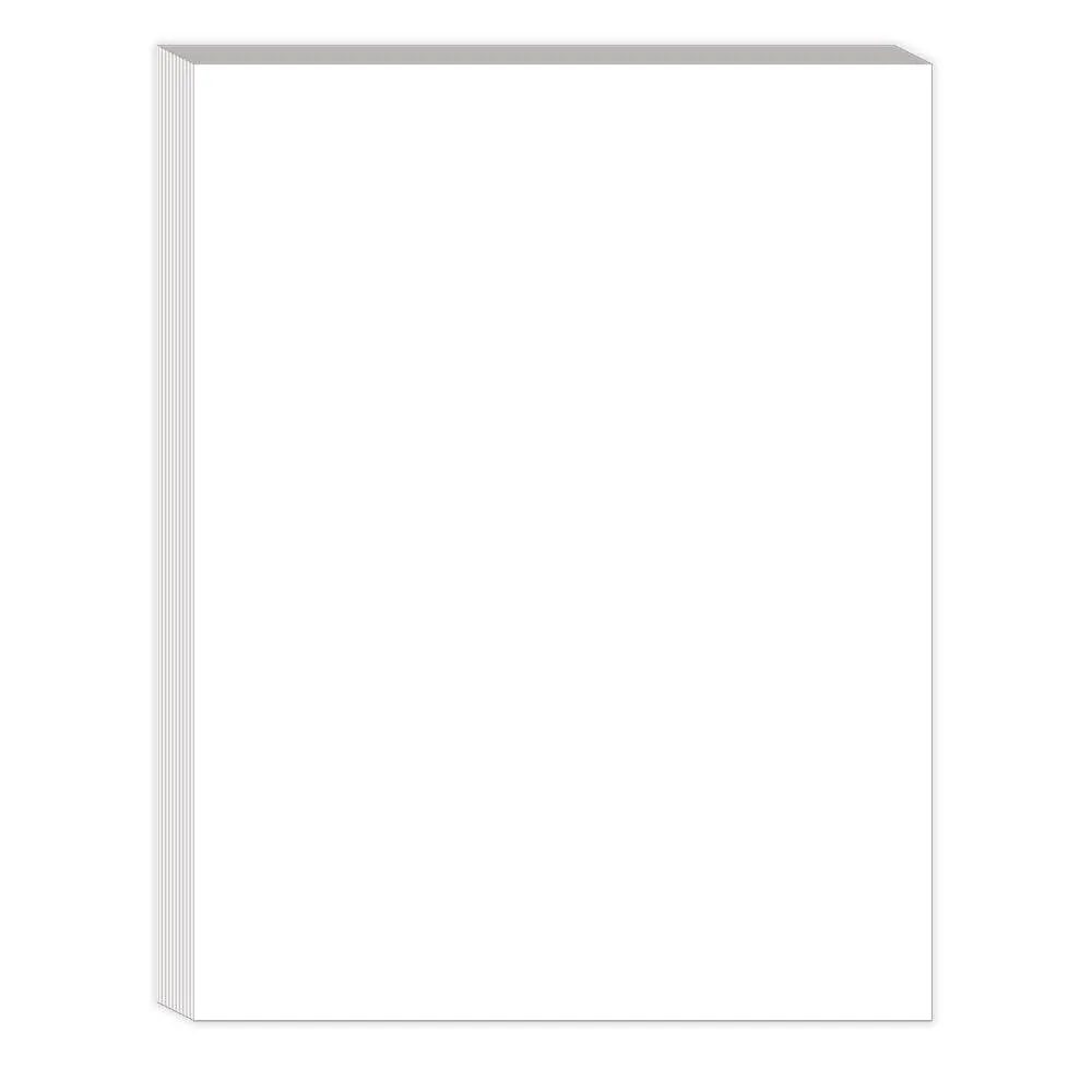  lucilynx Black Smooth Paper 8.5 x 11 50 Sheets 80 lbs 100gsm — product photo