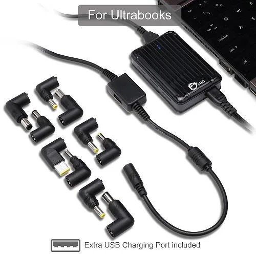 SIIG, Inc SIIG, Inc AC-PW1212-S1 90W universal laptop charger — product photo