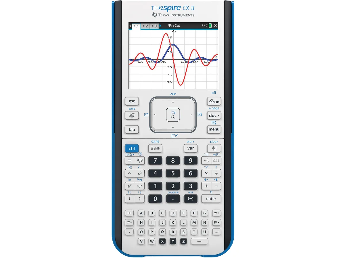 Texas Instruments Texas Instruments NSPIRECXII Nspire CX II Graphing Calculator educational supply — product photo