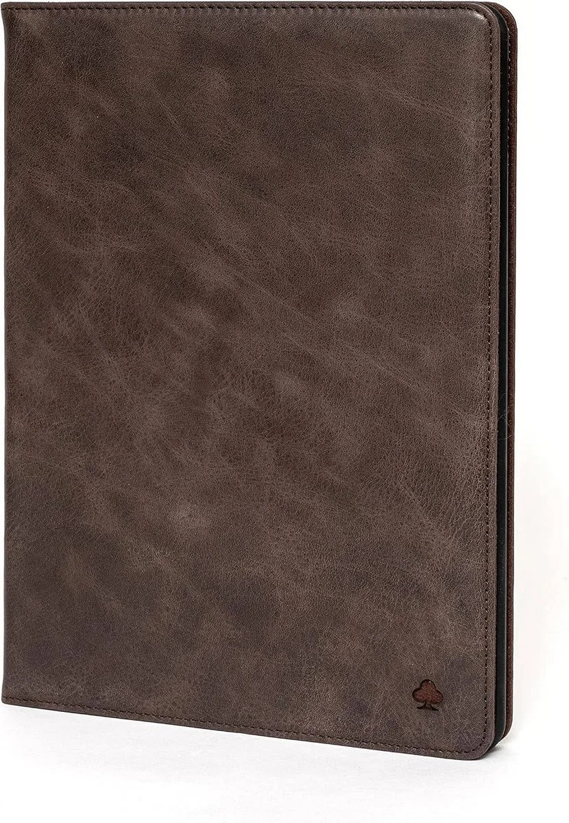 Kootion Kootion Leather Case for iPad 11th / 10th Gen (10.9) Chocolate Brown — product photo