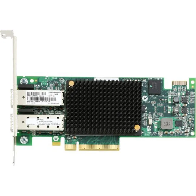 HPE HPE SN1100EProduct 16Gb Dual Port Fibre Channel Host Bus Adapter — product photo