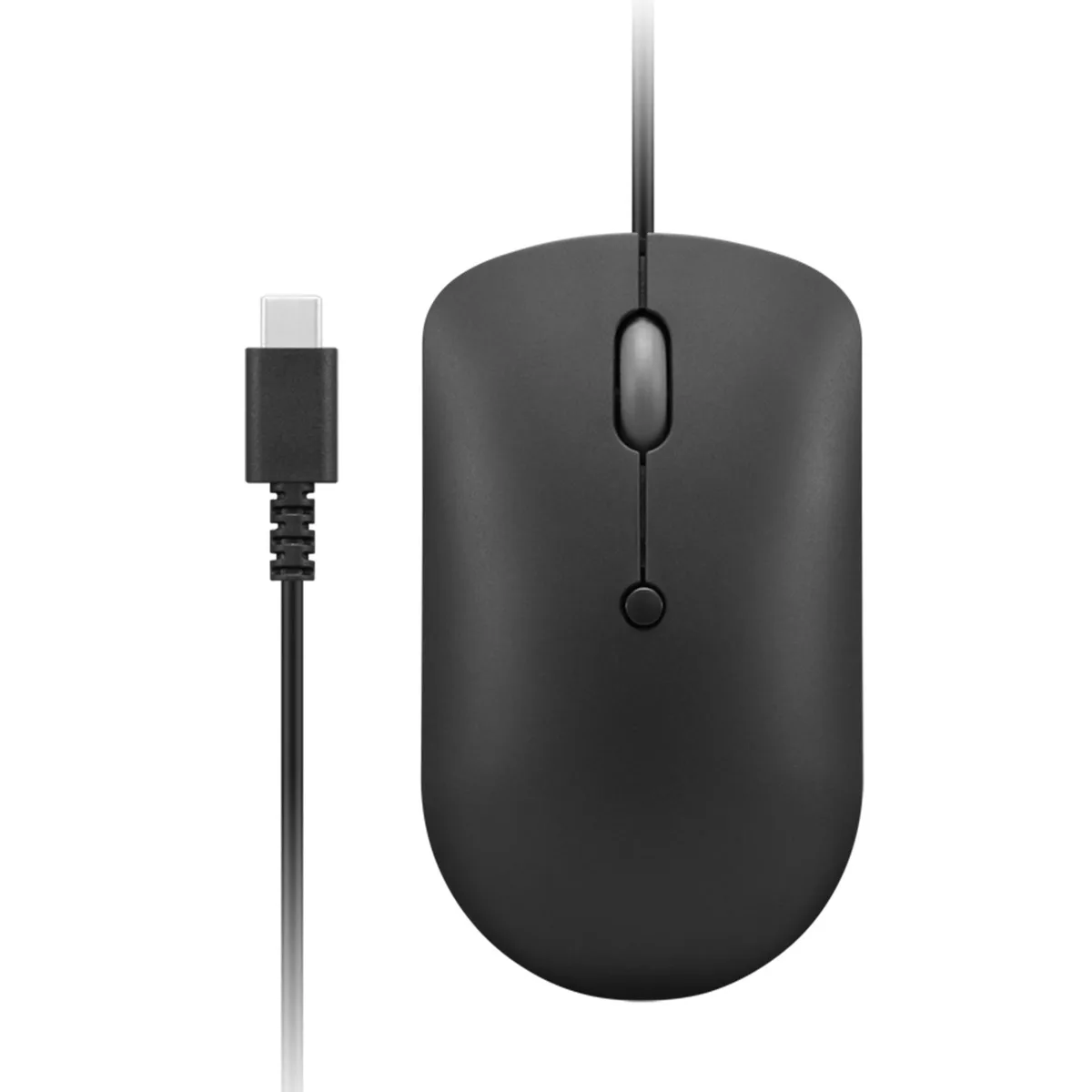 Lenovo Lenovo 400 USB-C Wired Compact Mouse Raven Black — product photo