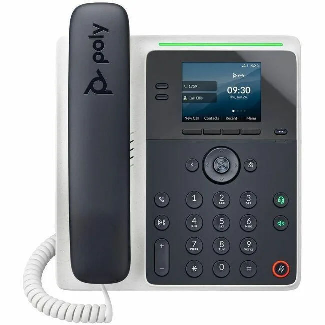 HP HP 8F3G5AA VoIP Phone 8 Line 2.8" LCD 2x RJ-45 PoE — product photo