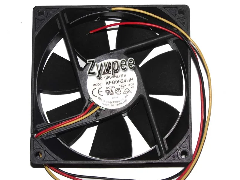 Zyvpee Zyvpee AFB0924HH 90mm 9025 DC24V 0.3A 3 Wires Inverter Cooling Fan — product photo
