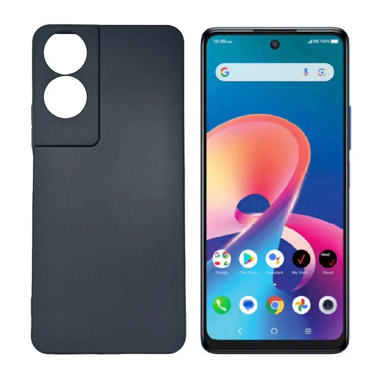ExtremeCases - Generic ExtremeCases - Generic TPU Case + Tempered Glass for TCL K11 T432W - Black — product photo