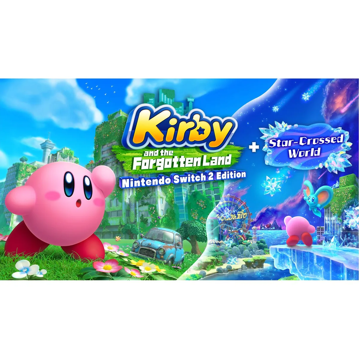 Nintendo Nintendo Kirby and the Forgotten Land Switch 2 Edition + Star-Crossed World downloadable game — product photo