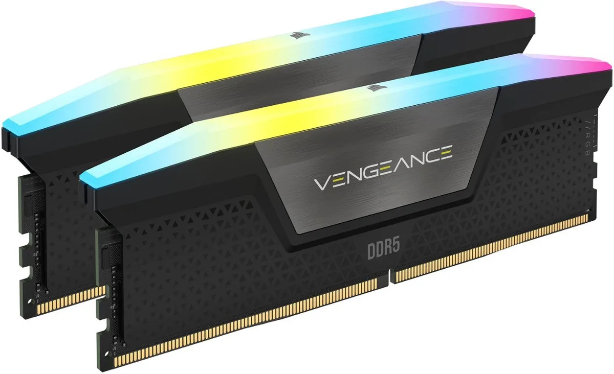 Corsair Corsair Vengeance RGB CMH32GX5M2B6000C38 32GB DDR5 6000 desktop RAM — product photo