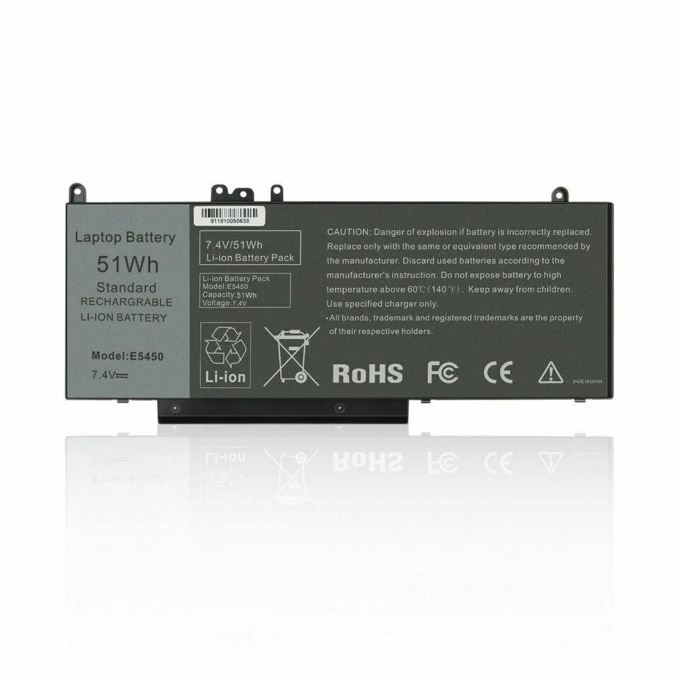 DELL DELL 7.4V 51Wh 4-Cell Laptop Battery K3JK9 K9GVN P37F P48F P48G PF59Y — product photo