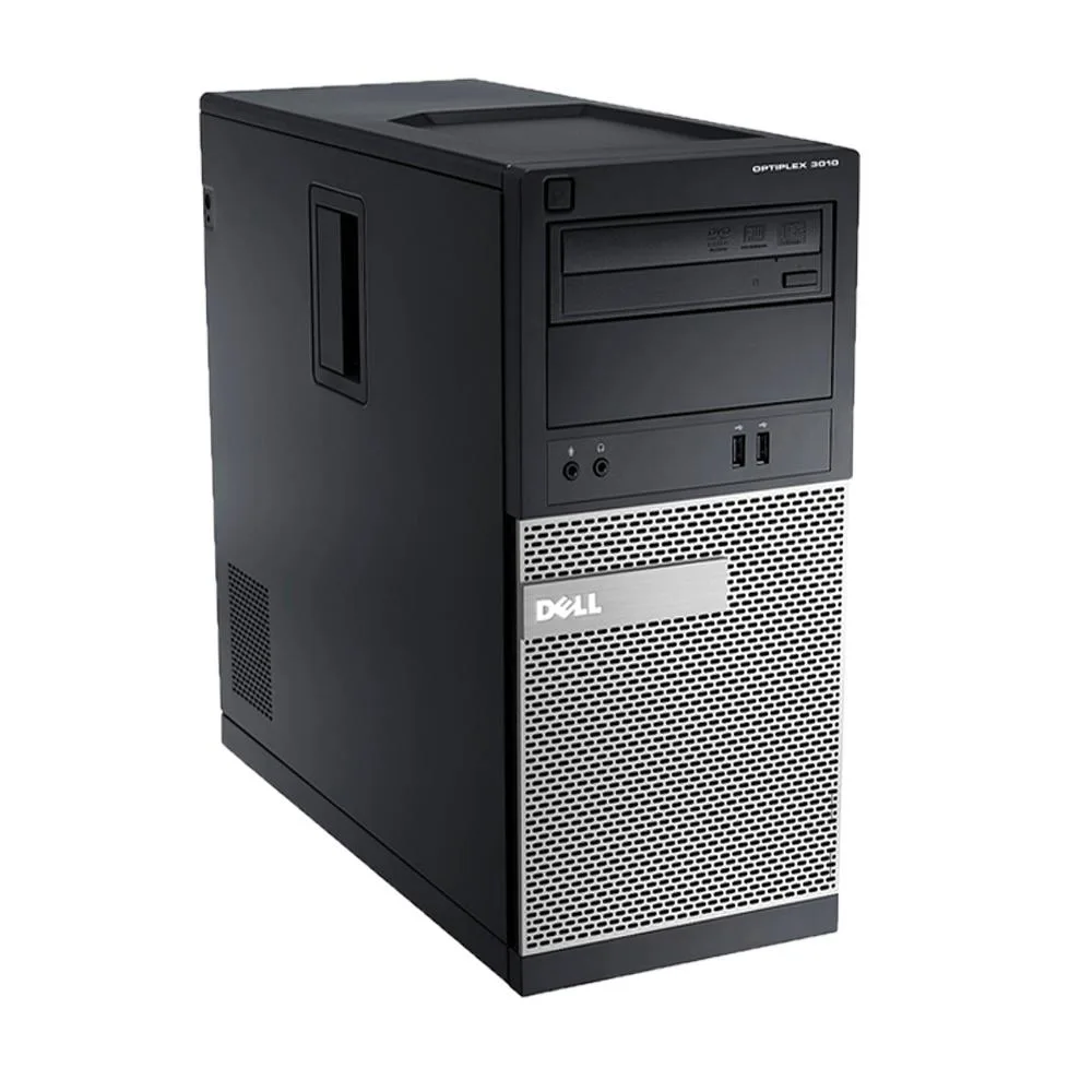 DELL DELL OptiPlex 3010 MT Core i5-3470 3.2 GHz 8GB DDR3 500GB HDD Windows 10 Pro desktop PC — product photo
