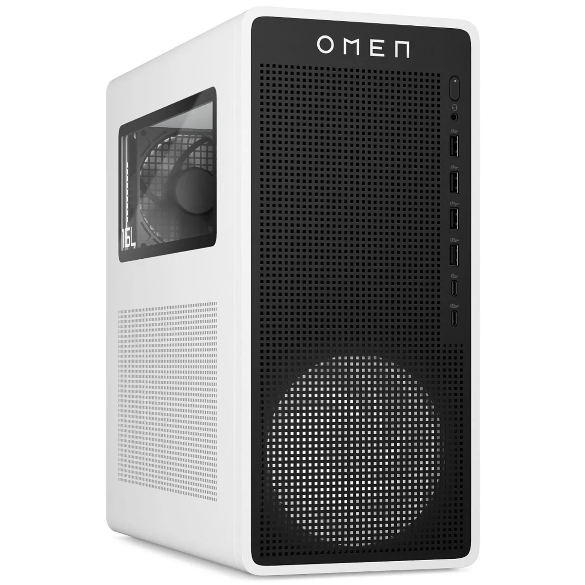 HP HP OMEN 16L TG03-0100m Ryzen 5 8400F 16 GB DDR5 512 GB SSD RTX 3050 White — product photo