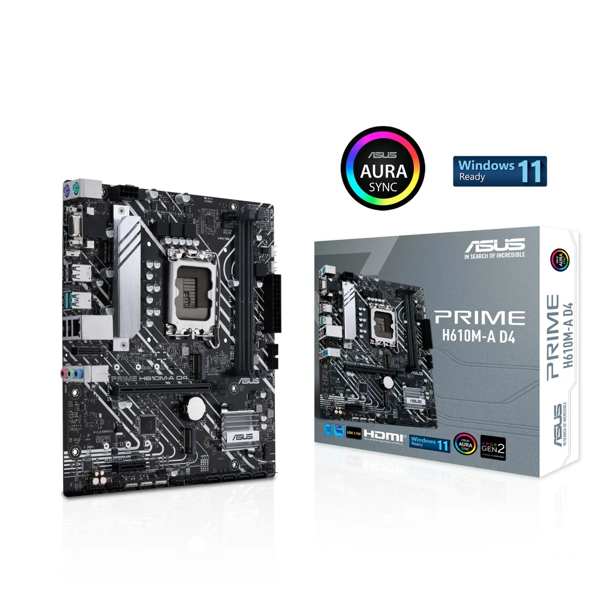 ASUS ASUS Prime H610M-A D4 motherboard accessory — product photo