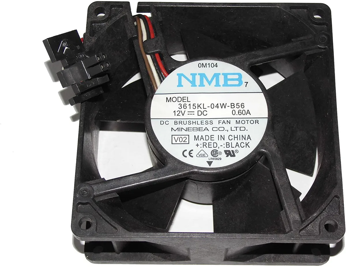 CAFELE CAFELE 3615KL-04W-B56 92mm 12V 0.6A 4-wire case fan — product photo