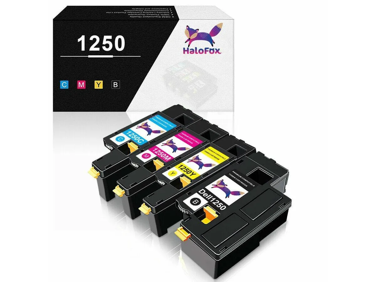 V4ink V4ink 1250 4PK toner cartridge black cyan magenta yellow — product photo