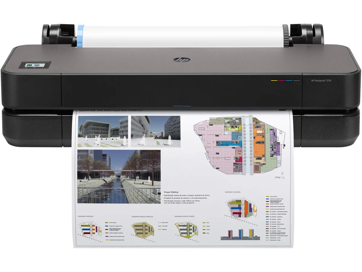 HP HP DesignJet T250 24-in inkjet printer 2025 Edition 5HB06T#B1K — product photo