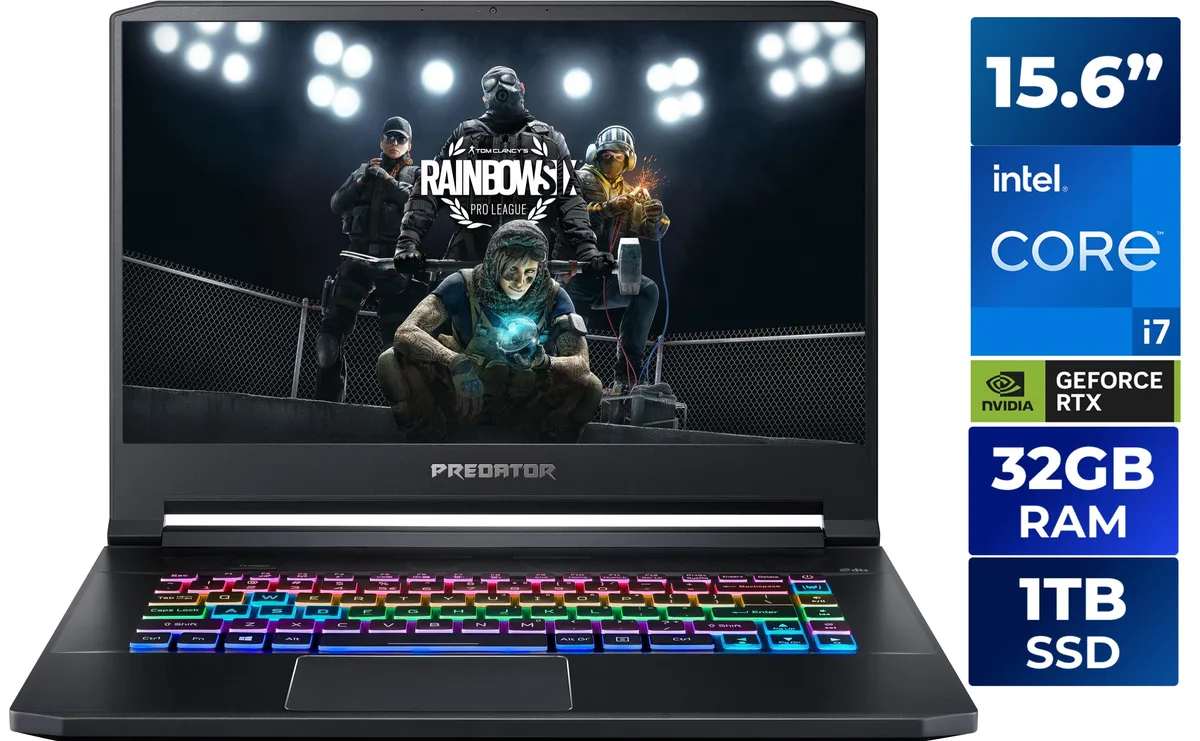 Acer America Acer America NH.Q6WAA.001 Predator Triton 500 gaming laptop — product photo
