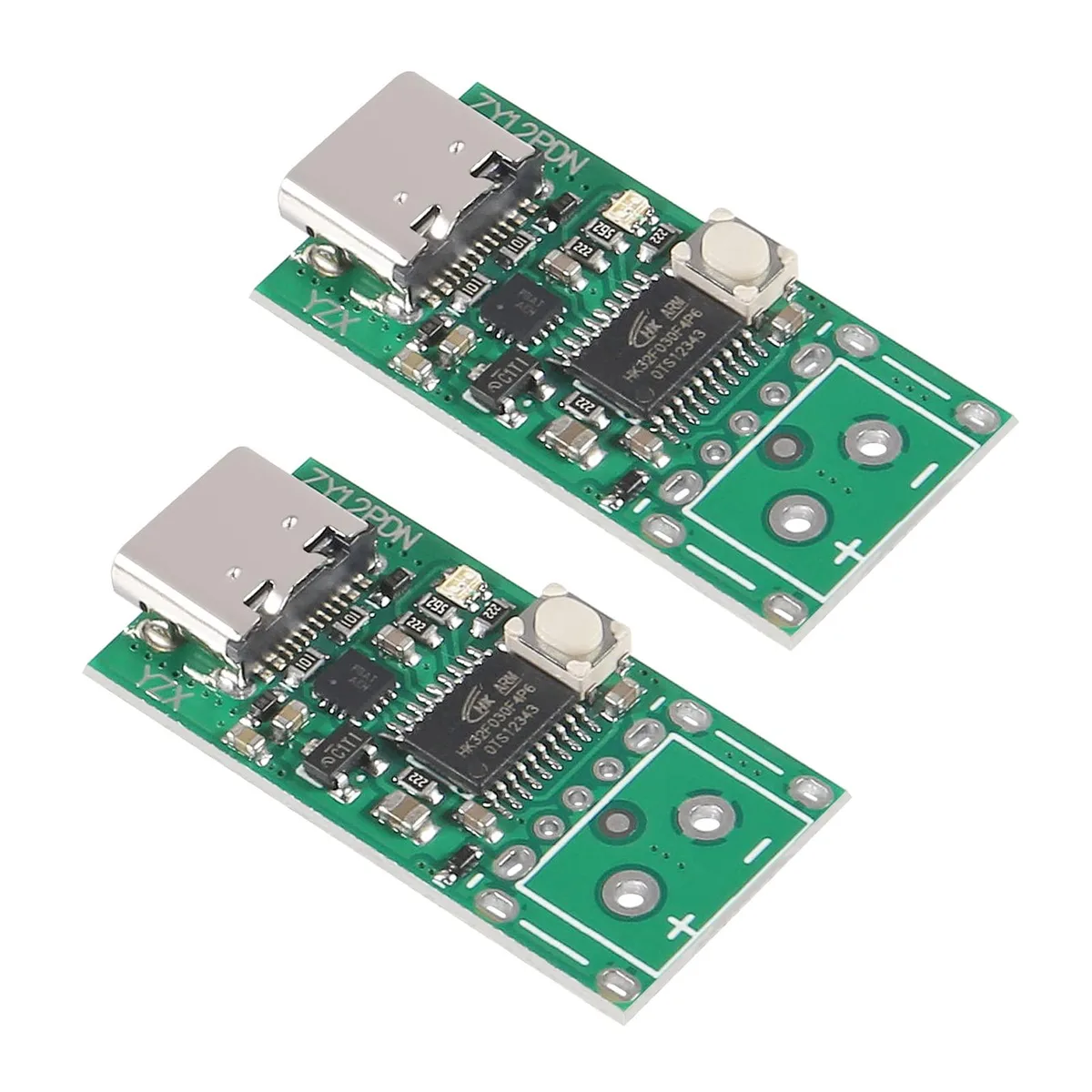KEHIPI KEHIPI ZY12PDN Bare Board USB-C PD 2.0 3.0 Decoy Trigger 100W 2PCS — product photo