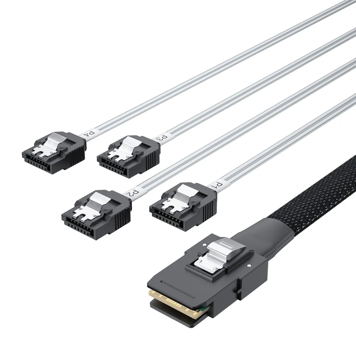 Vszerda Vszerda Mini SAS SFF-8087 to 4xSATA Cable 0.5m 1.6ft — product photo