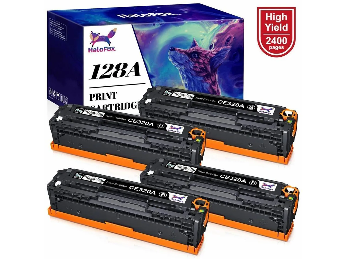 V4ink V4ink CE320A 128A Black Laser Toner 4-Pack 2400 Pages — product photo
