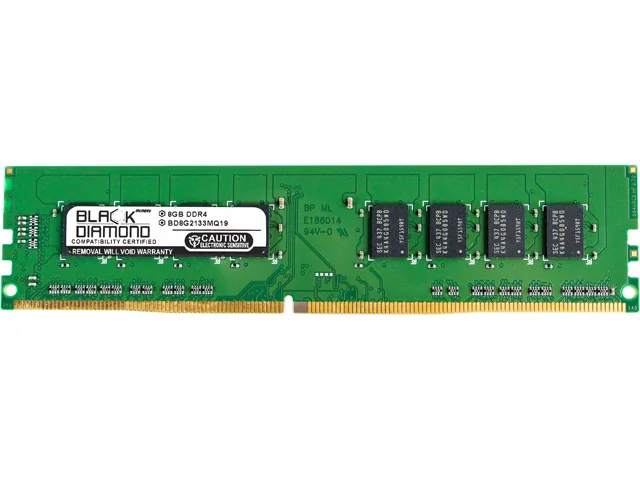 Black Diamond Memory Black Diamond Memory BD8G2133MQ22 8GB DDR4 2133 desktop RAM — product photo