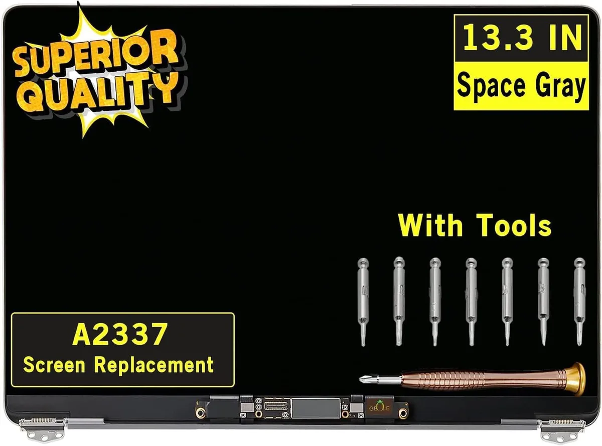 NUOLAISUN NUOLAISUN MacBook Air A2337 13.3" 2560x1600 Space Gray laptop screen — product photo