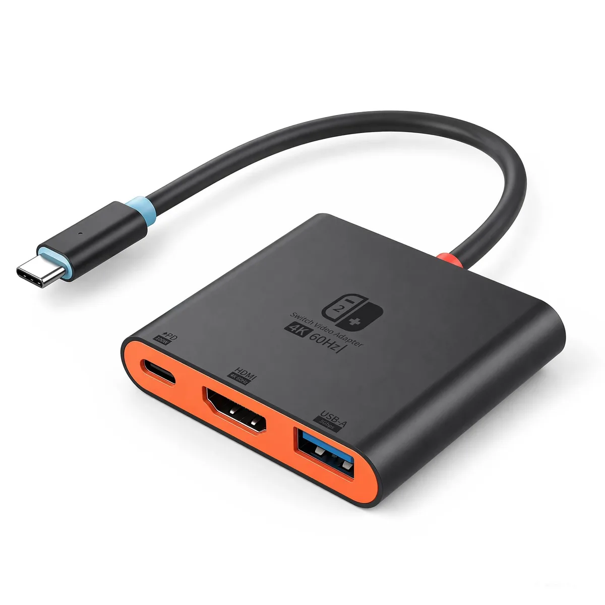  ANQUORA 4K 60Hz HDR Docking Station Aluminum 100W PD USB 3.2 — product photo