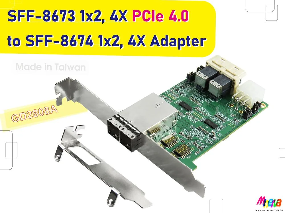 Innocard Innocard Internal MINI SAS HD to External MINI SAS HD for Broadcom 95xx 96xx Series AIC — product photo