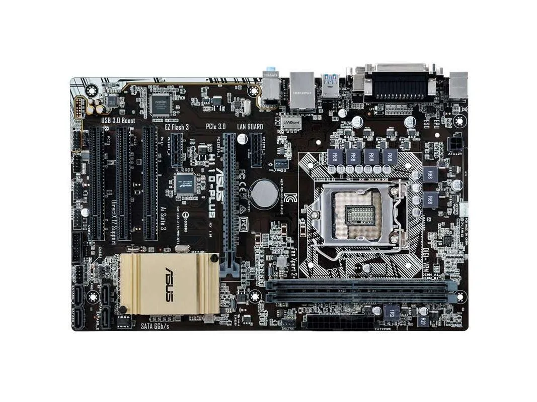 ASUS ASUS H110-PLUS LGA 1151 Intel H110 DDR4 32GB ATX Intel motherboard — product photo
