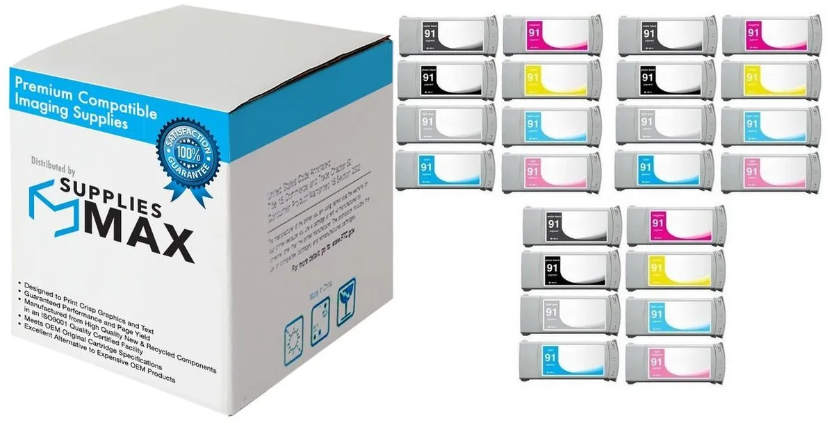 SuppliesMax SuppliesMax C948MP Inkjet Combo Pack 3/PK 775 ML — product photo