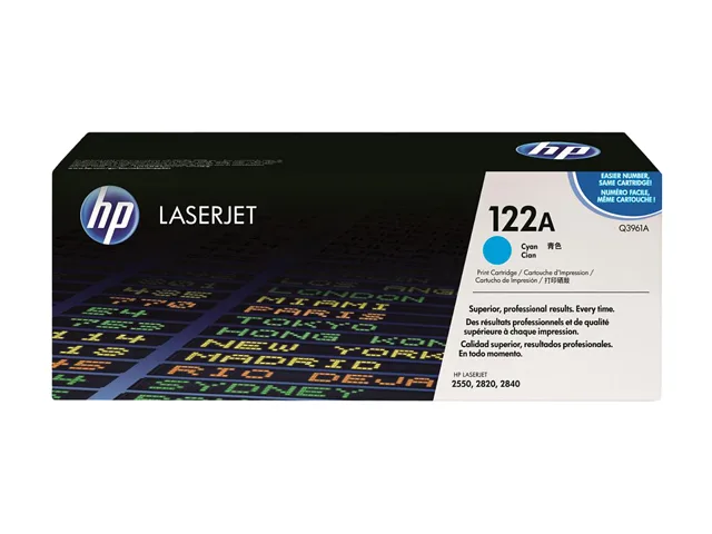HP HP Q3961A 122A Cyan toner cartridge (genuine brands) 4000 pages — product photo